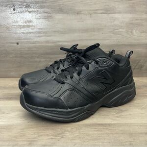 New Balance Mens 9 Black Lace Up Cross Trainer Sneakers Comfort Tennis Shoes‎